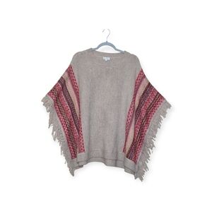 Wonderly Women's Medium Poncho Cover Up Acrylic Blend